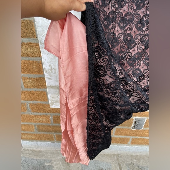 jessica mcclintock Cheongsam style size 4  lace maxi dress - Picture 6 of 16